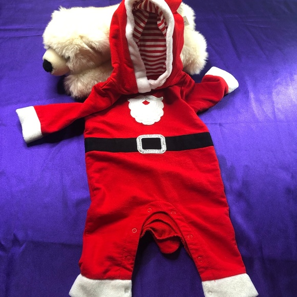 Cat & Jack Other - 📌 Cat & Jack Baby Christmas One Piece Santa